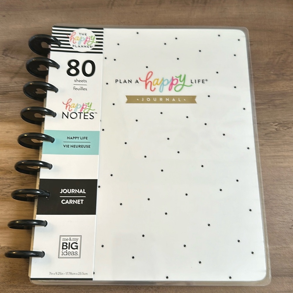 Happy Planner Plan a Happy Life Journal